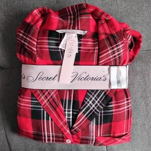Victoria's Secret Red Plaid Pajama Set Size S